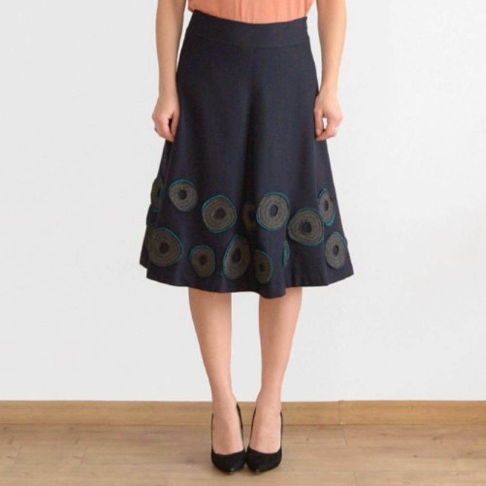 Boden Wool A Line Skirt - Picture 1 of 10